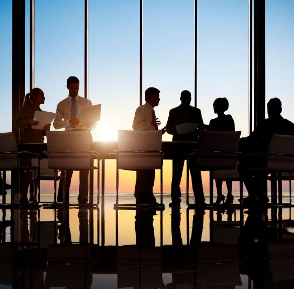 Business people in a meeting Business people in a meeting